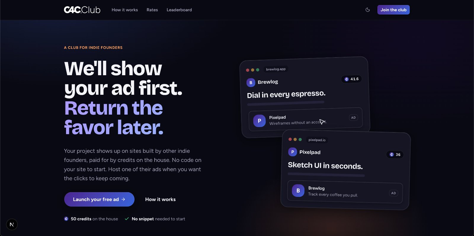 Click 4 Click Club product screenshot 1